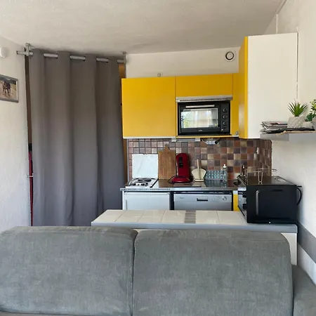 Studio 4 Pers Avec Terrasse, Vue Et Parking Appartamento